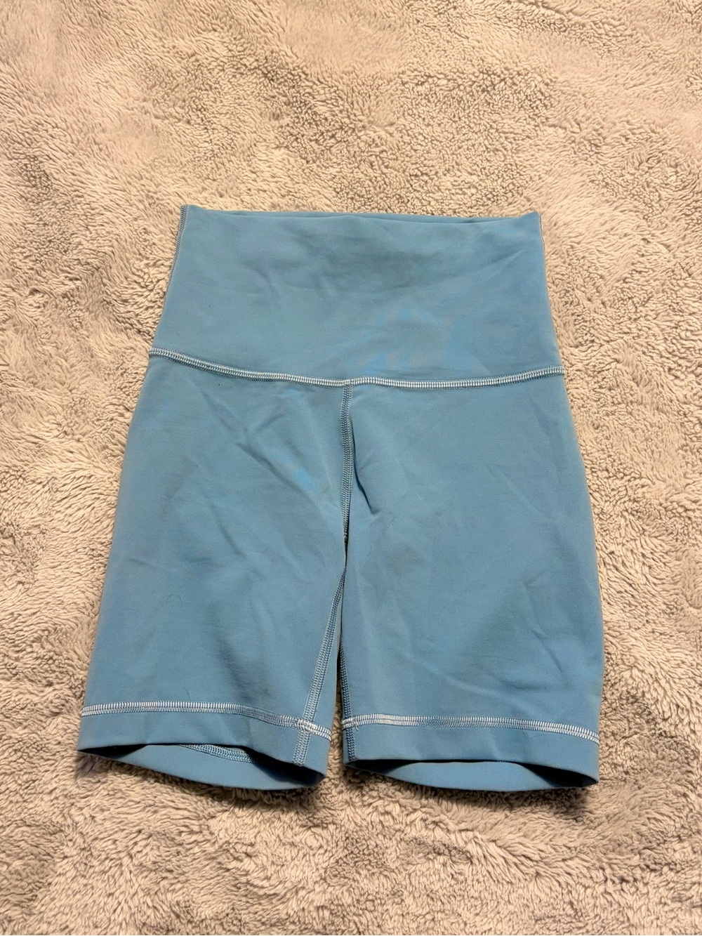 Lululemon Light Blue Shorts